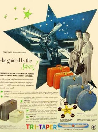  American Touristor Ad suitcase makeover