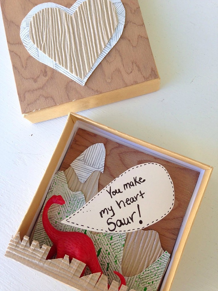 Easy Diorama Valentine