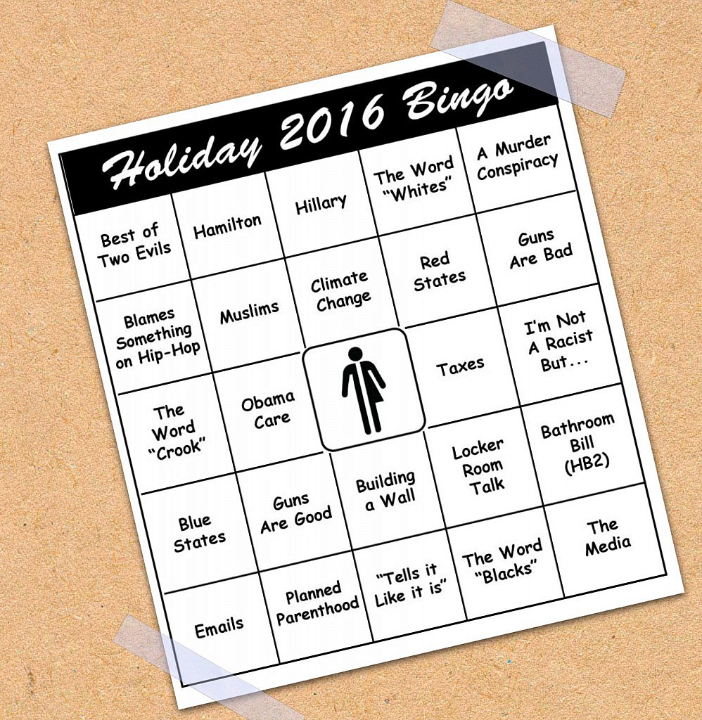 Holiday Bingo 2016