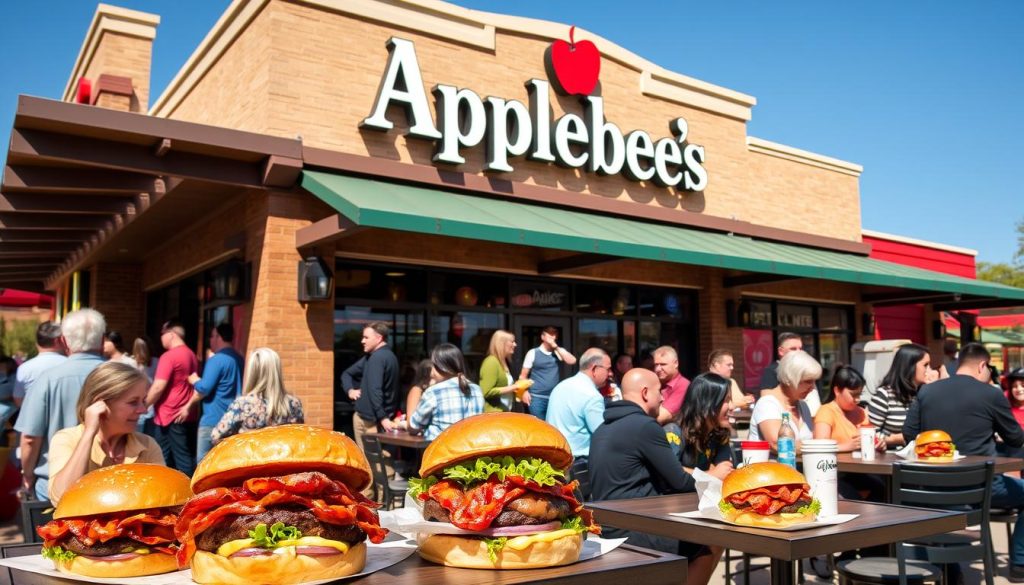 Applebee's locations serving bacon burger