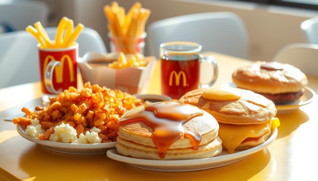 Breakfast specials at McDonald's