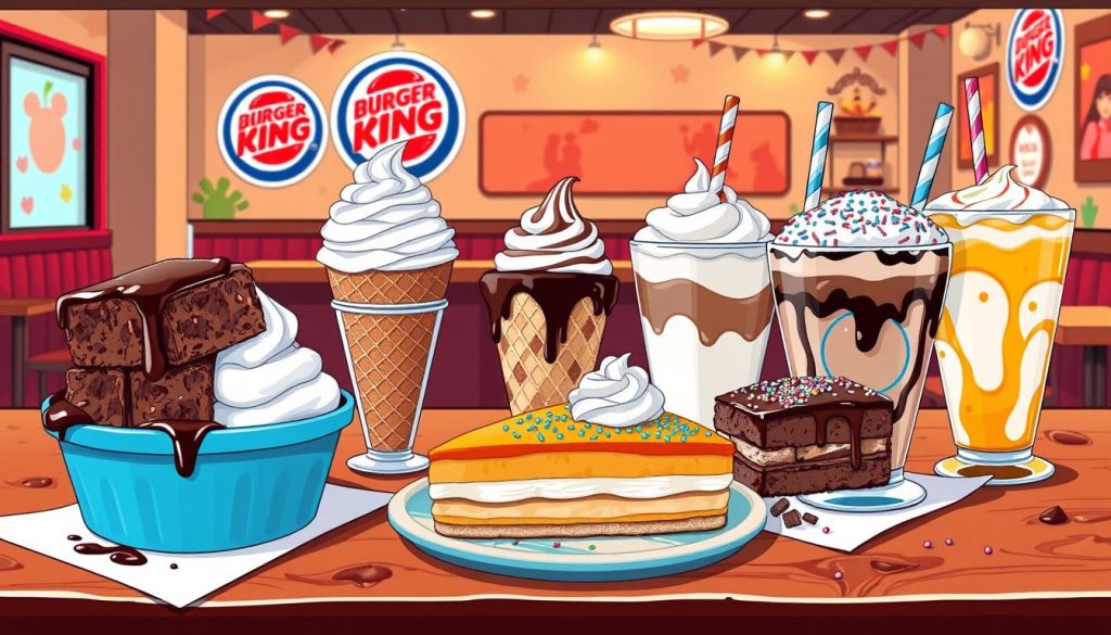 Burger King Dessert Menu