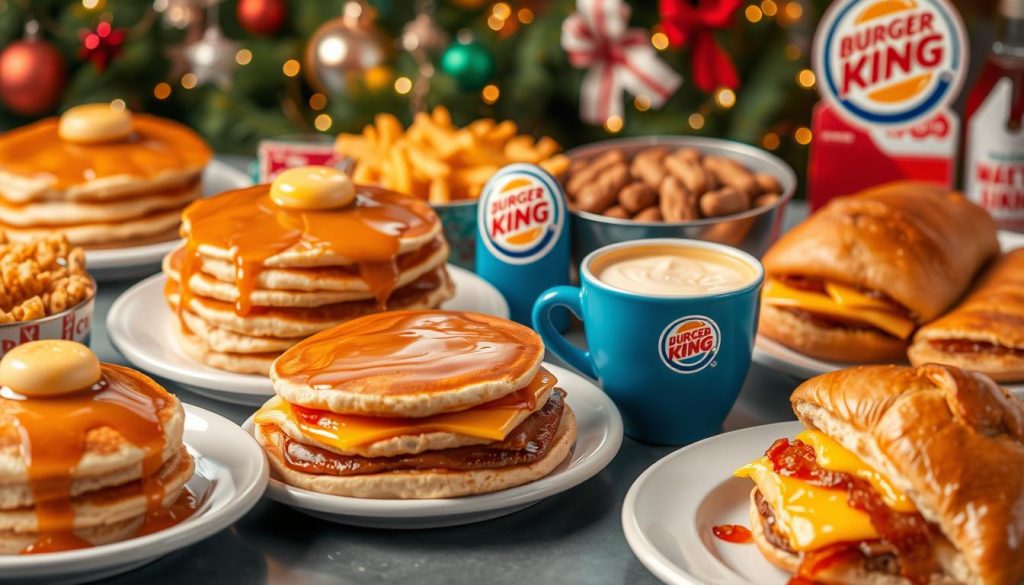 Burger King Holiday Breakfast Menu