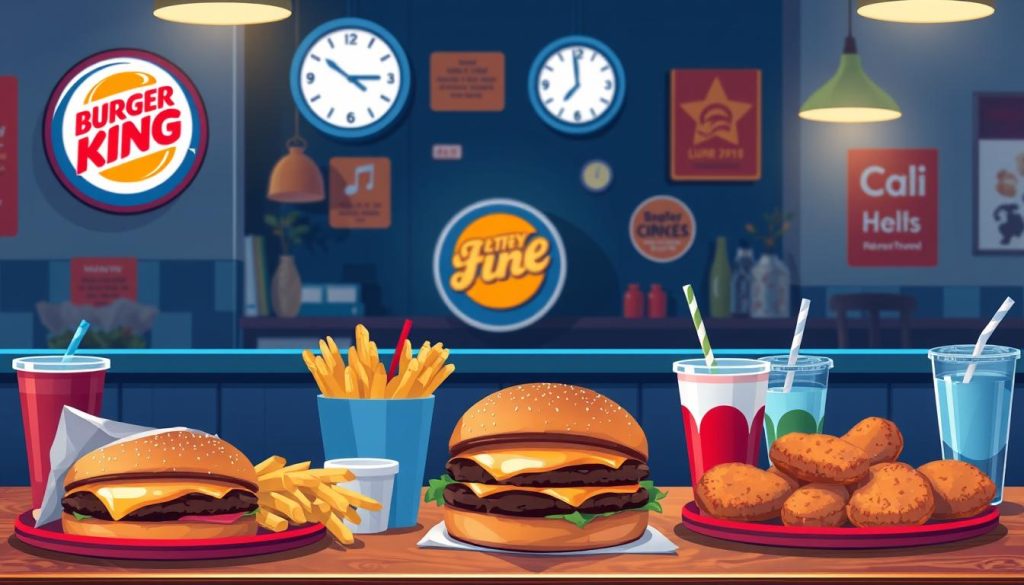 Burger King late night menu