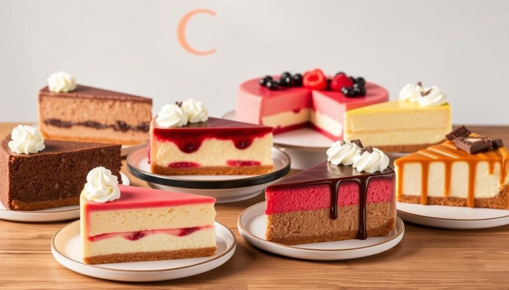 Cheesecake flavors at Cheesecake Factory