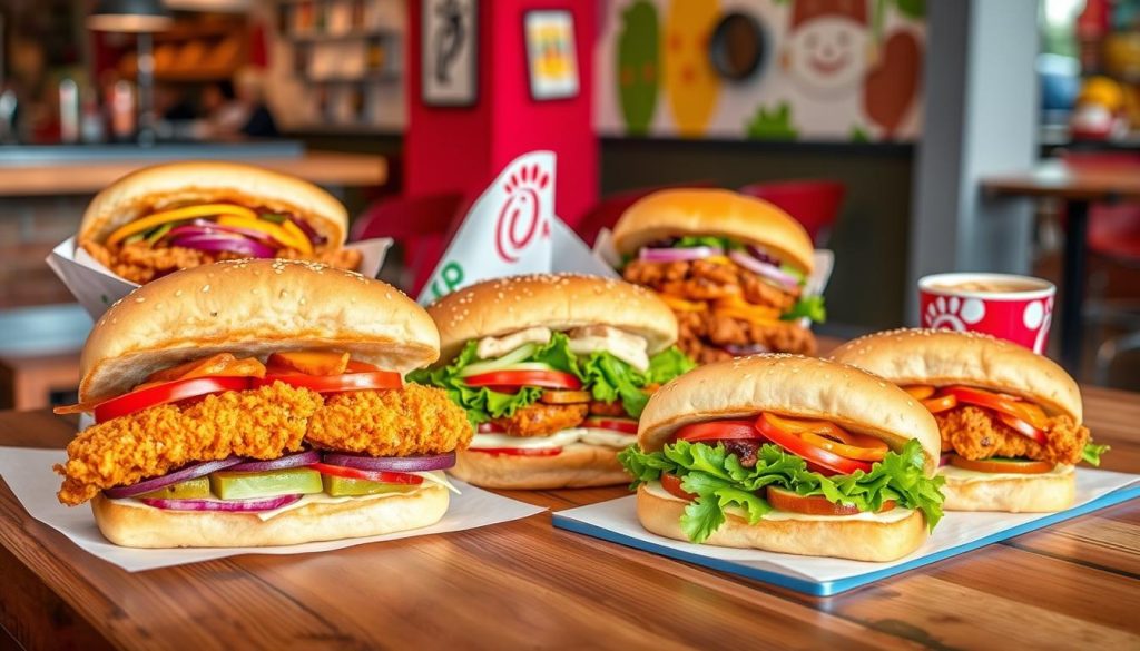 Chick fil a sandwich menu refresh