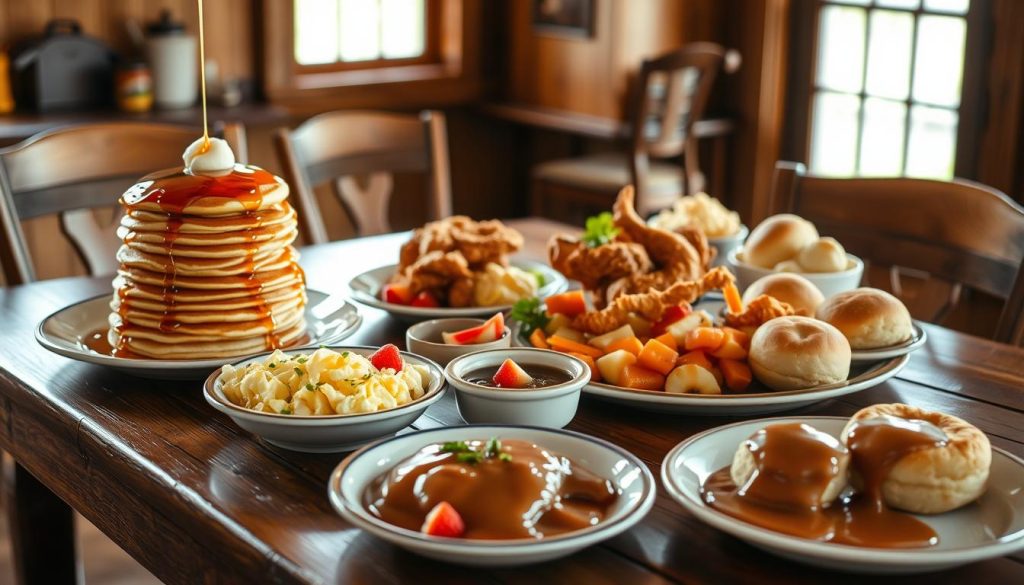 Cracker Barrel unique brunch options