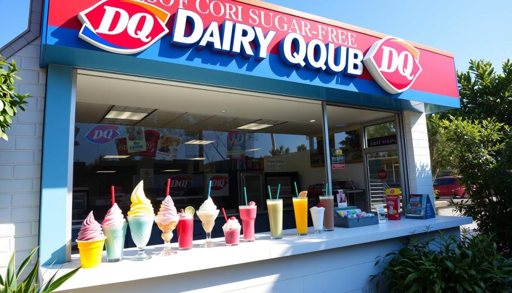 Dairy Queen sugar-free menu prices