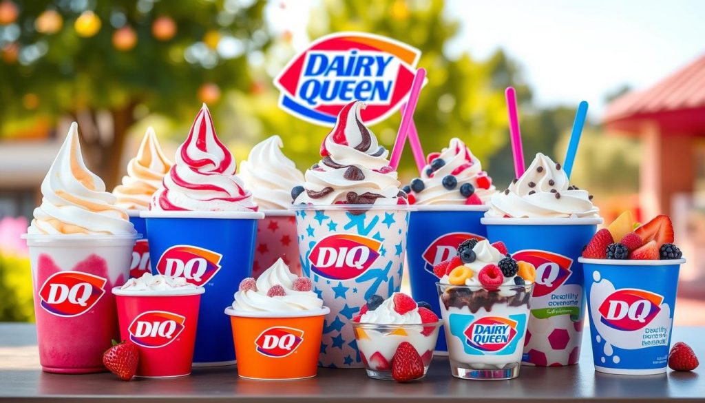 Dairy Queen treats options