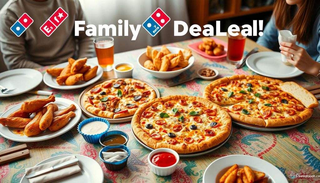 Family meal deals at Domino's