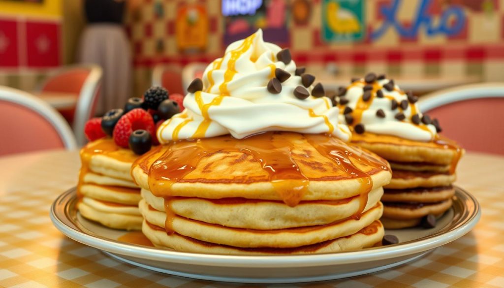 IHOP pancake stack options