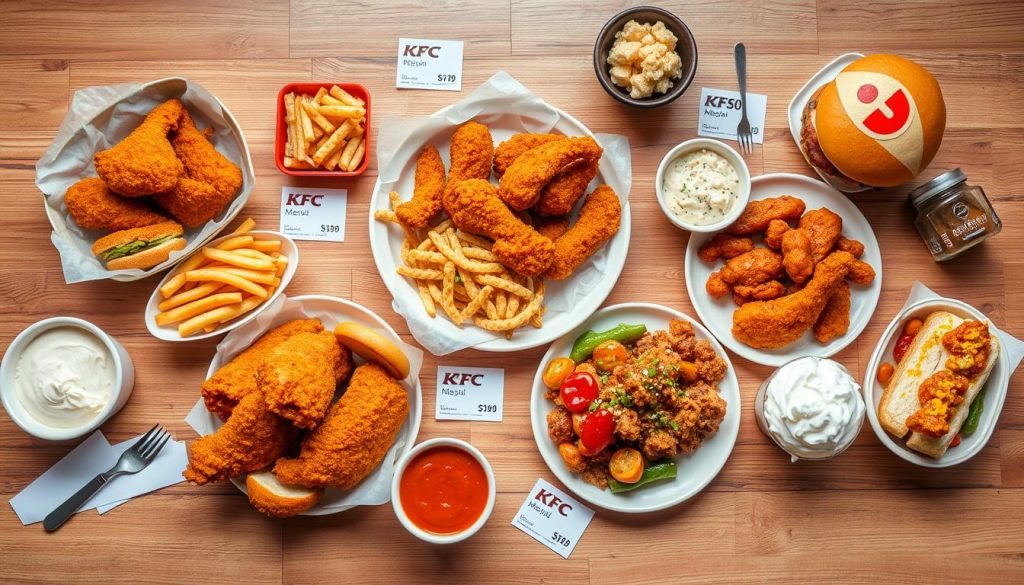 KFC Menu Prices Overview