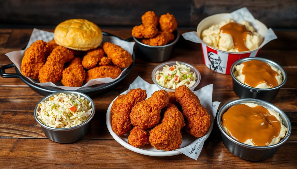 KFC Nashville Hot Chicken Menu Options