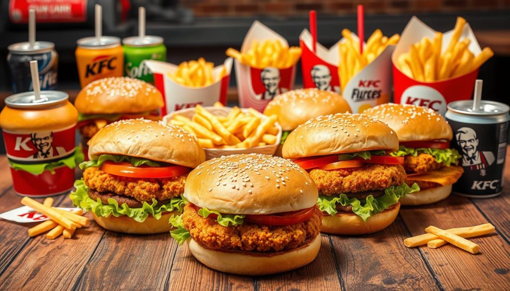 KFC burgers over other fast food options