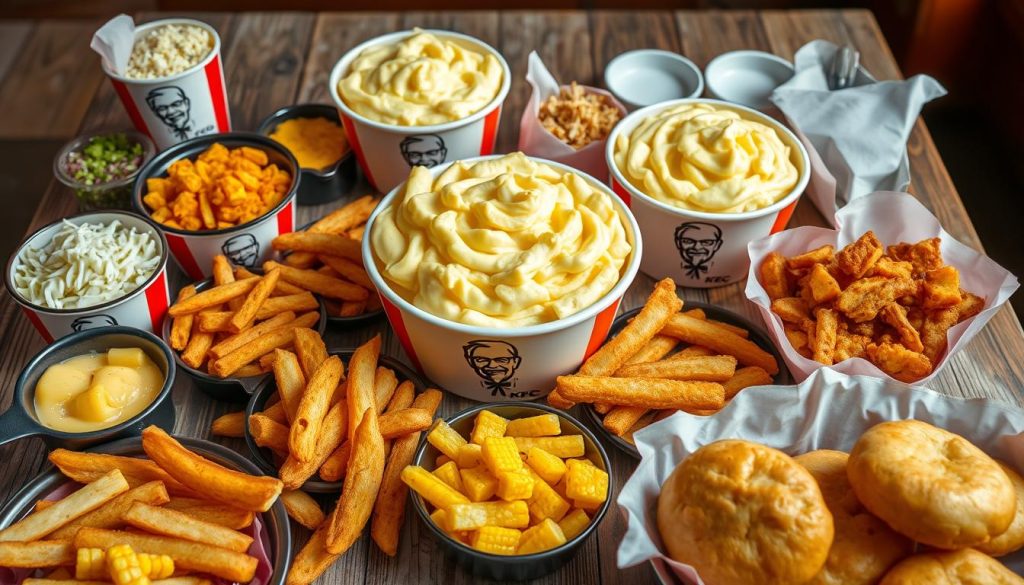 KFC sides complementing Mashed Potato Bowls