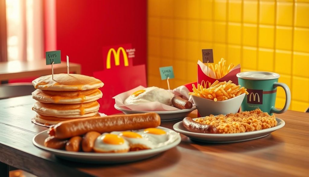 McDonald's breakfast prices