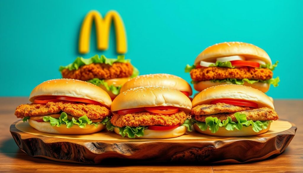 McDonald's chicken sandwiches