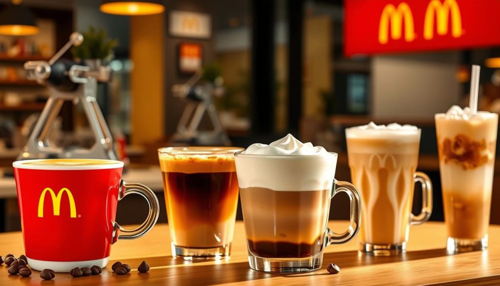 McDonald's coffee menu items