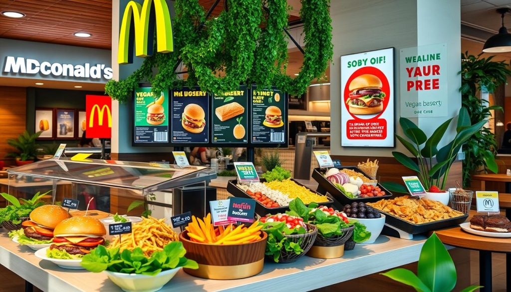 McDonald's vegan menu promotions