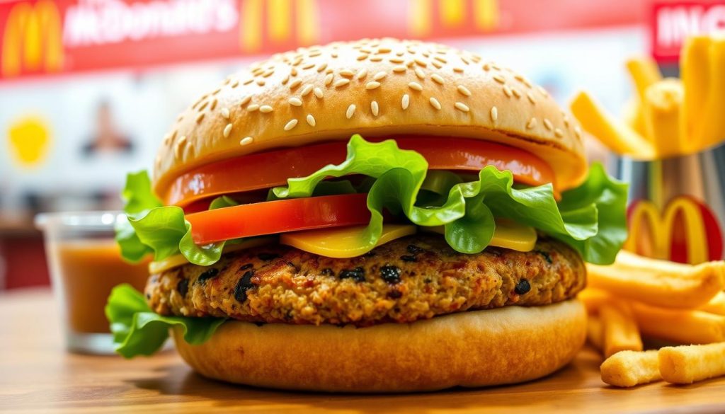 McDonald's veggie burger