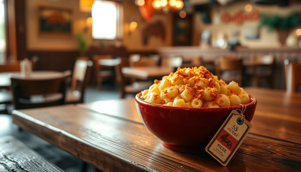 Outback Steakhouse Mac and Cheese Pricing