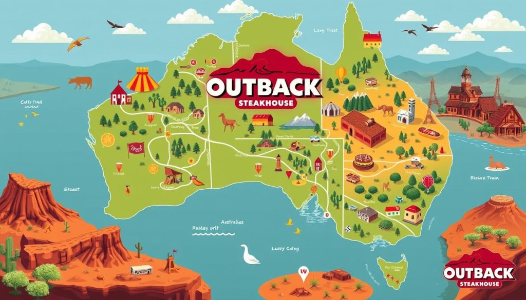 Outback Steakhouse catering delivery regions