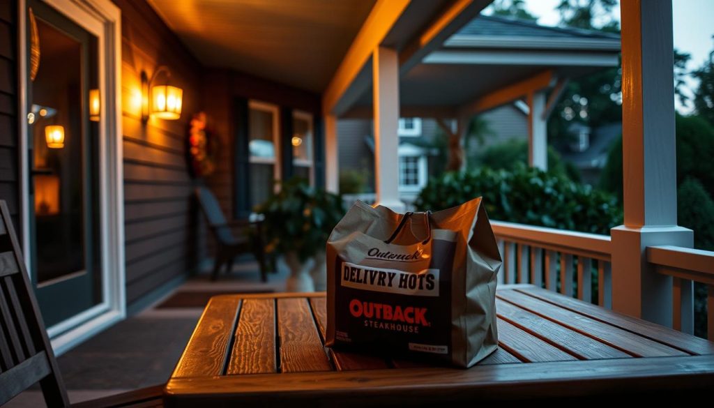 Outback Steakhouse delivery service