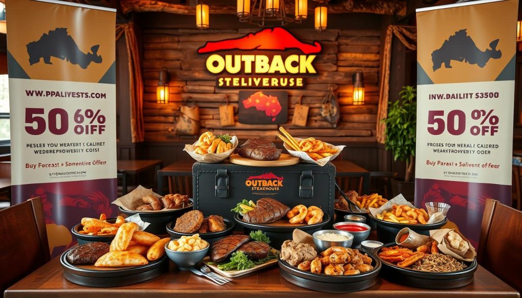 Outback Steakhouse delivery service promotions and discounts