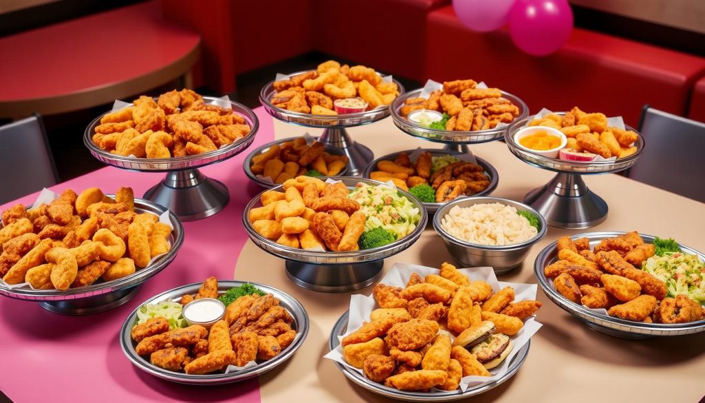 Sizes of Chick fil A Party Platters