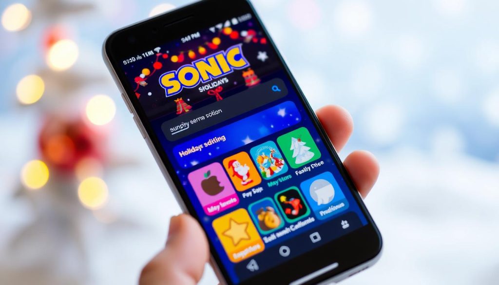 Sonic mobile app