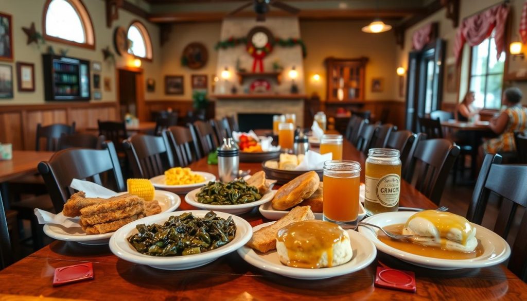 Southern cuisine at Cracker Barrel