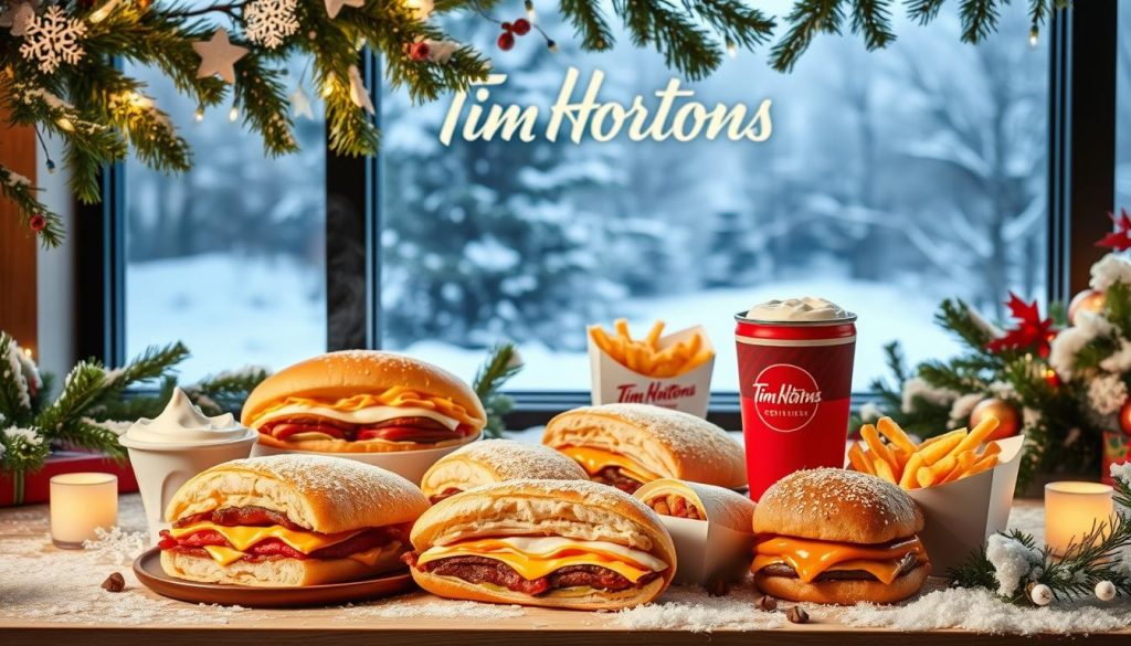 Tim Hortons Winter Menu