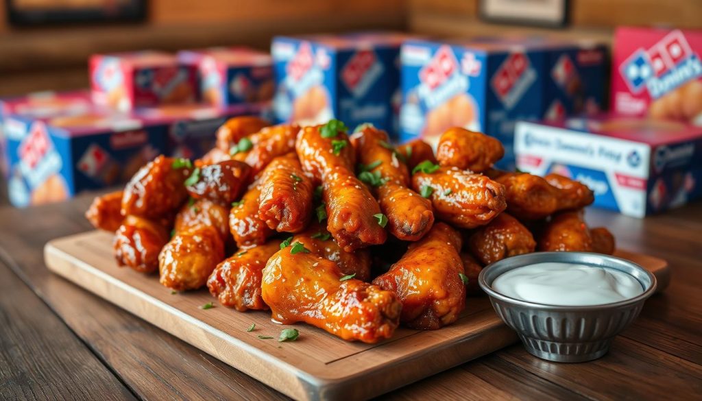 best chicken wings at domino's