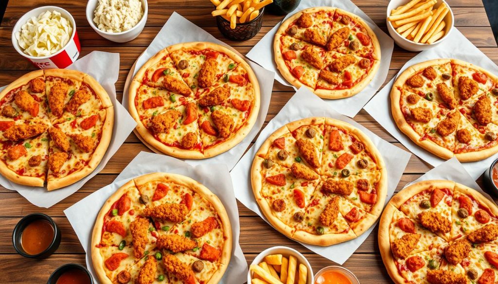 best kfc pizza combos