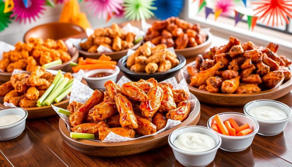 buffalo wild wings party platters