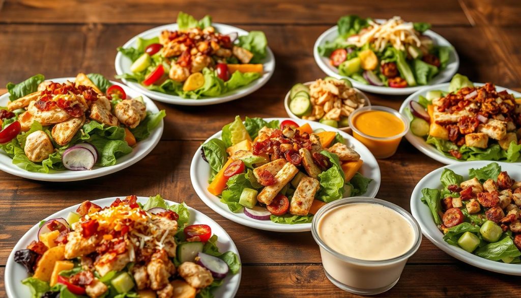 buffalo wild wings salads