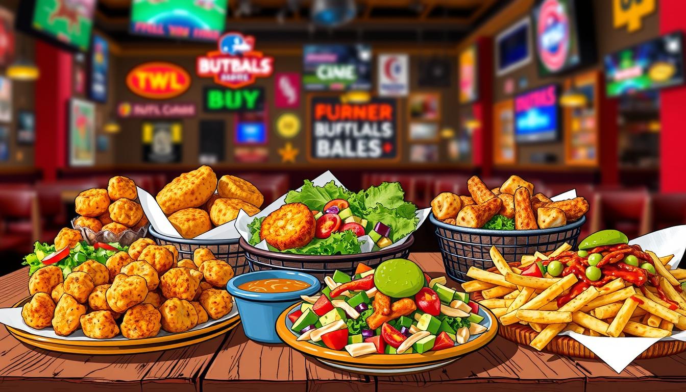 buffalo wild wings vegetarian menu