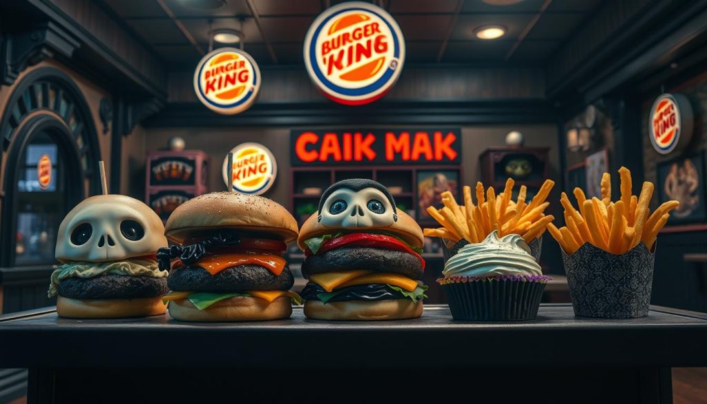 burger king addams family menu