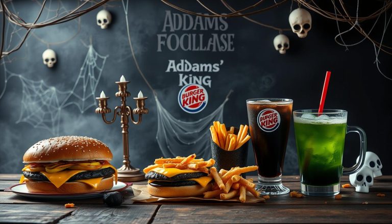 burger king addams family menu