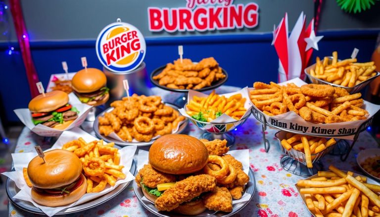 burger king catering menu