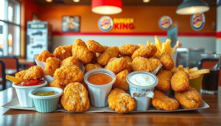 burger king chicken nuggets menu