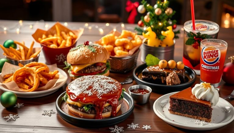 burger king christmas menu