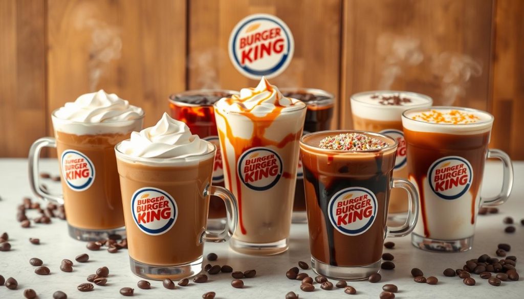 burger king coffee flavors