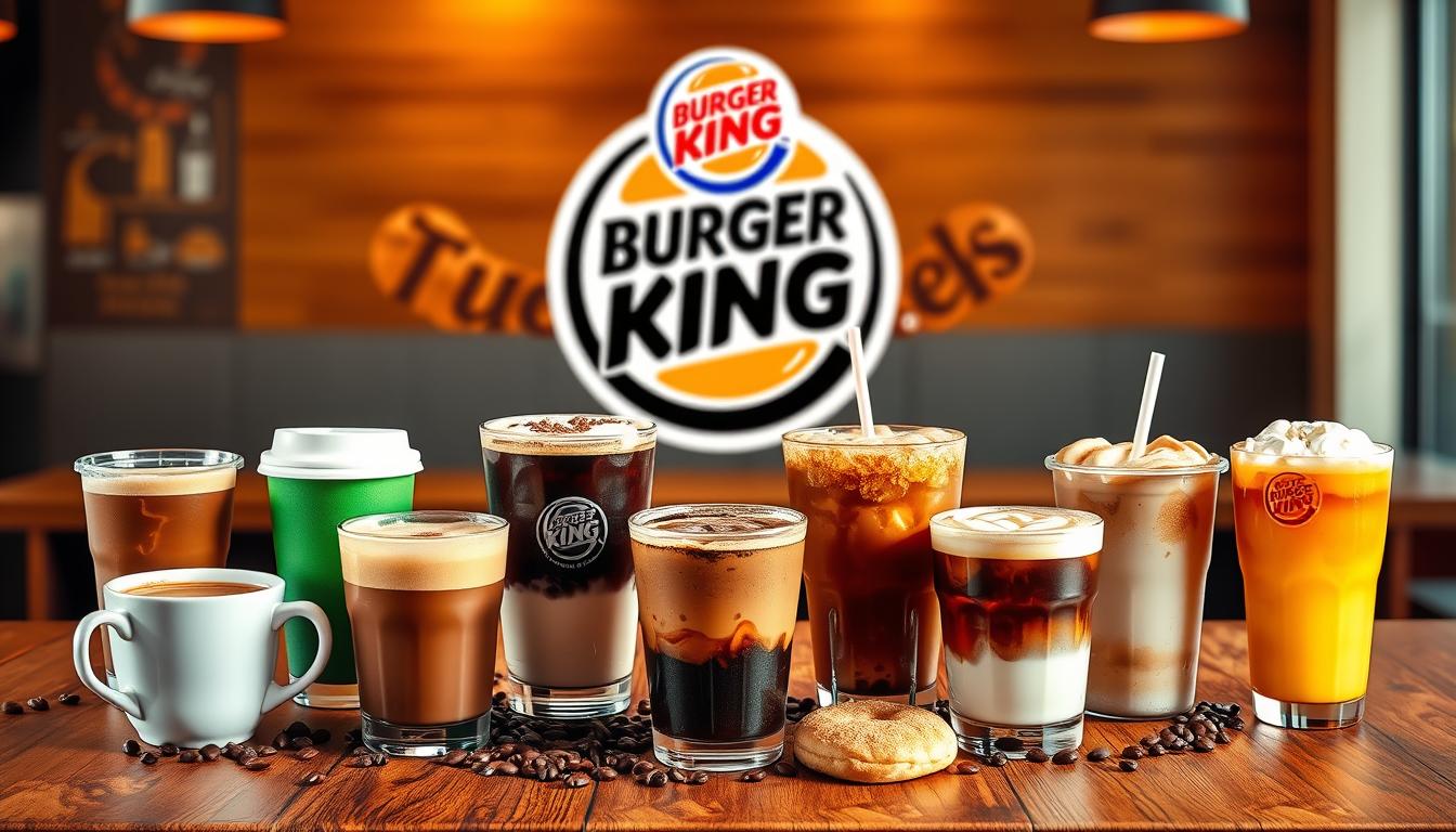 burger king coffee menu