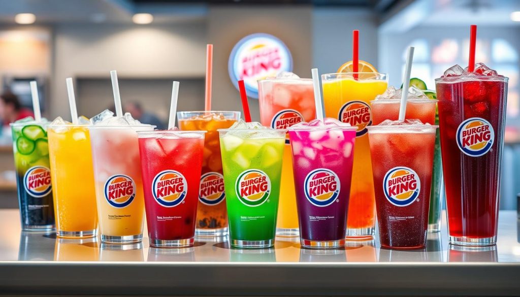 burger king drink options