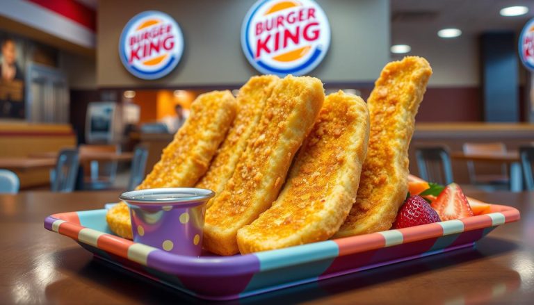 burger king french toast sticks menu