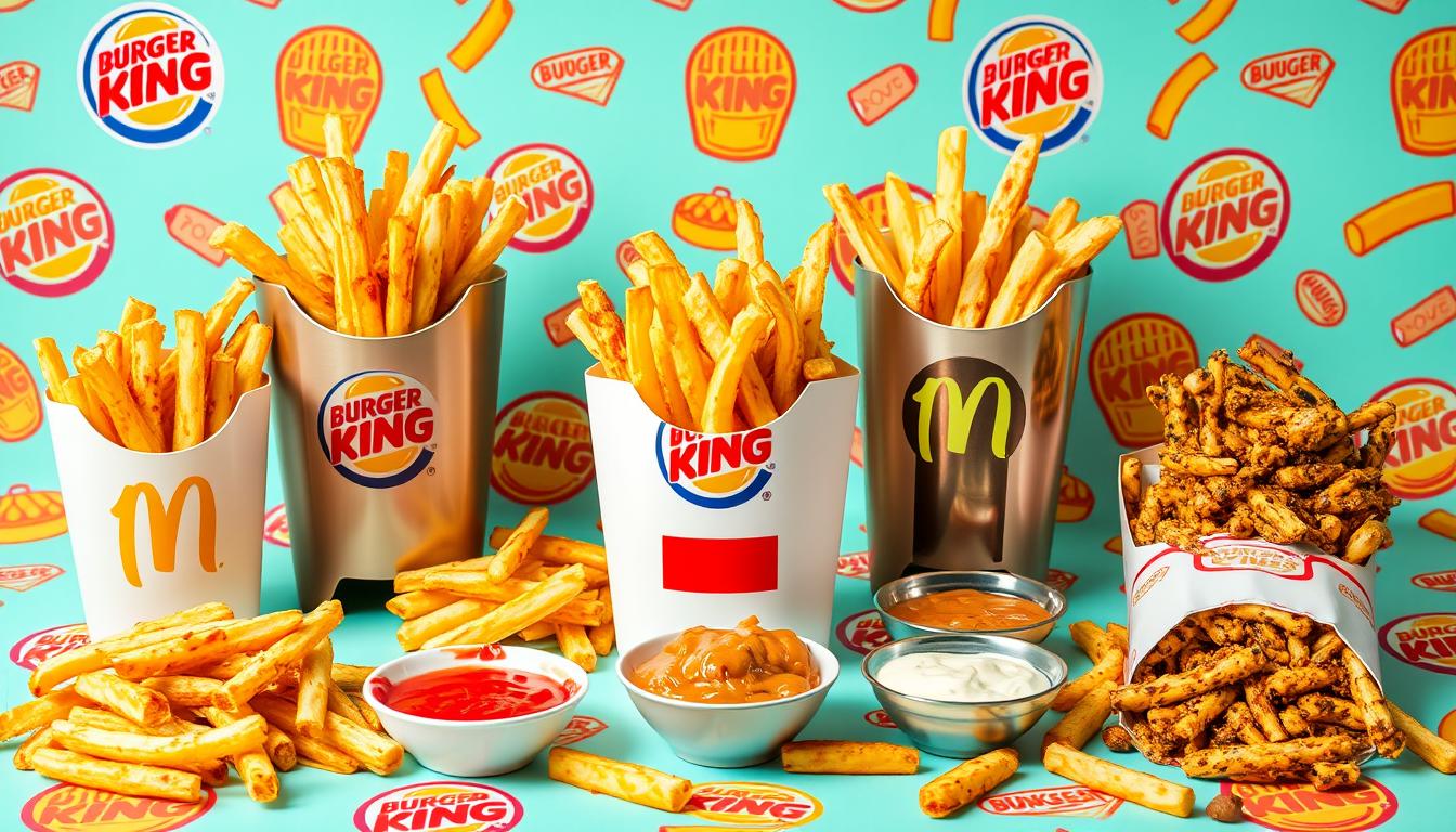 burger king fries menu