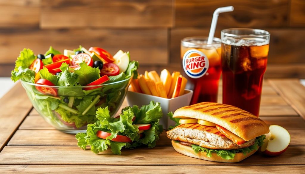 burger king healthier options