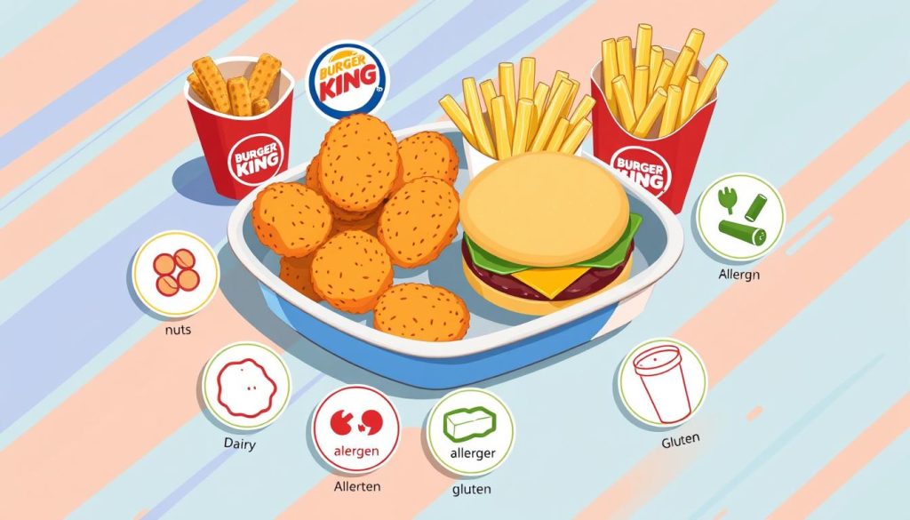 burger king kids menu allergen