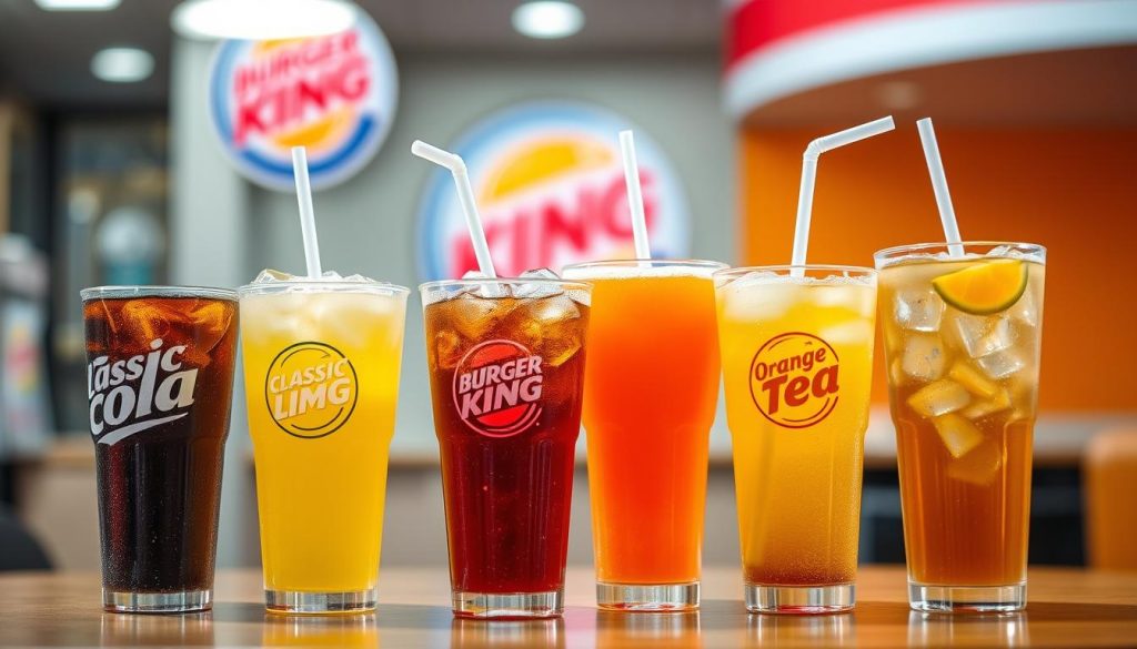 burger king soft drink choices